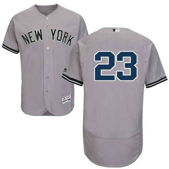 Toddler New York Yankees #23 Don Mattingly Grey Jersey->atlanta braves->MLB Jersey