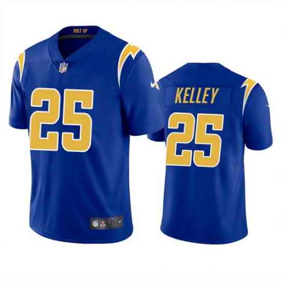 Men's Los Angeles Chargers #25 Joshua Kelley Royal Vapor Untouchable Limited Stitched Jersey->los angeles chargers->NFL Jersey