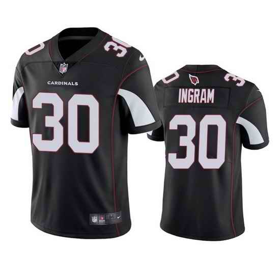Men Arizona Cardinals #30 Keaontay Ingram Black Vapor Untouchable Stitched Football Jersey->women nfl jersey->Women Jersey