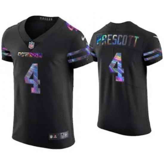 Women Dallas Cowboys Dak Prescott #4 Fashion Stitched Jersey->houston texans->NFL Jersey