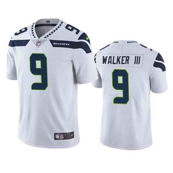Men Seattle Seahawks #9 Kenneth Walker III White Vapor Untouchable Limited Stitched Jersey->tampa bay buccaneers->NFL Jersey