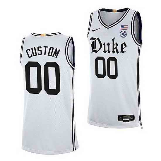Duke Blue Devils Custom The Brotherhood 2021 #22 Limited Basketball Jersey->->Custom Jersey