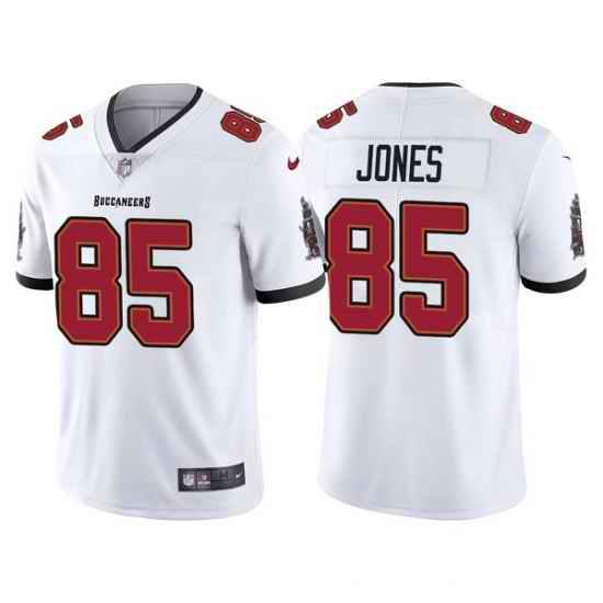 Men Tampa Bay Buccaneers #85 Julio Jones White Vapor Untouchable Limited Stitched Jersey->tampa bay buccaneers->NFL Jersey