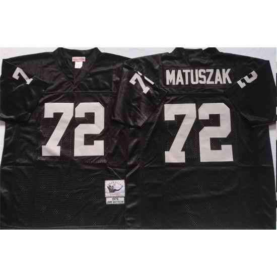 Men Las Vegas Raiders #72 John Matuszak White Limited Stitched jersey