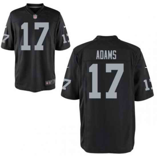 Men Los Angeles #17 Devante Adams Black Vapor Limited Jersey->las vegas raiders->NFL Jersey