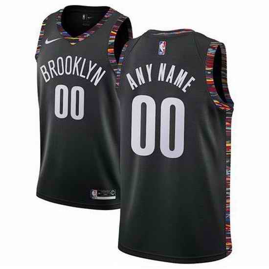 Men Women Youth Toddler Brooklyn Nets Custom Nike NBA Stitched Jersey II->customized nba jersey->Custom Jersey