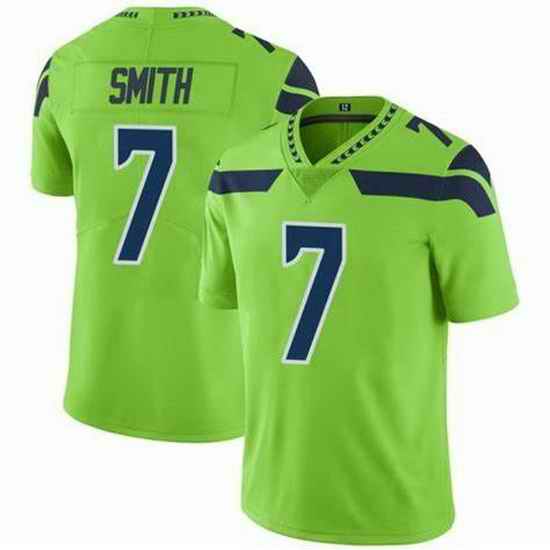 Youth Seattle Seahawks Geno Smith #7 Green Vapor Limited NFL Jersey->youth nfl jersey->Youth Jersey