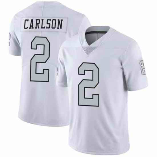 Men's Las Vegas Raiders #2 Daniel Carlson Colour Rush Limited Jersey->las vegas raiders->NFL Jersey