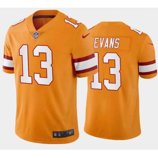 Men's Tampa Bay Buccaneers #13 Mike Evans Orange Vapor Untouchable Limited Stitched Jersey->tampa bay buccaneers->NFL Jersey