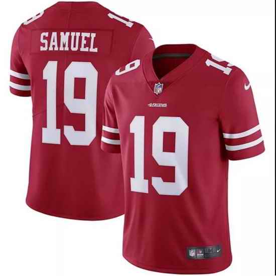 Men Francisco 49ers Deebo Samuel #19 Red Vapor Untouchable Limited Player Football Jersey->san francisco 49ers->NFL Jersey