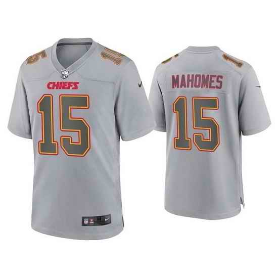 Men Kansas City Chiefs #15 Patrick Mahomes Atmosphere Fashion Stitched Game Jersey->kansas city chiefs->NFL Jersey
