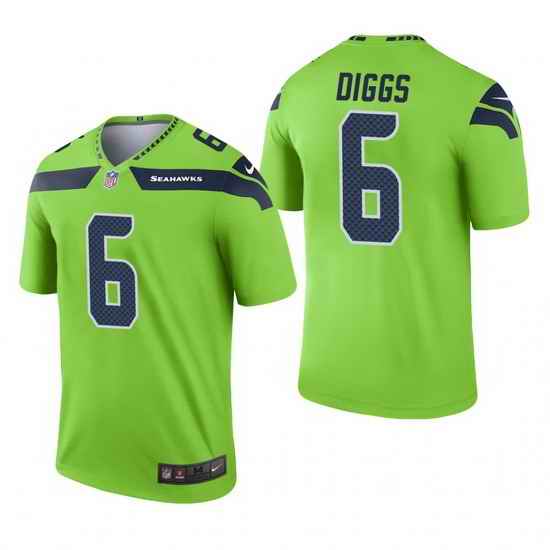 Men Seattle Seahawks Quandre Diggs #6 Green Vapor Limited Football Jersey->seattle seahawks->NFL Jersey