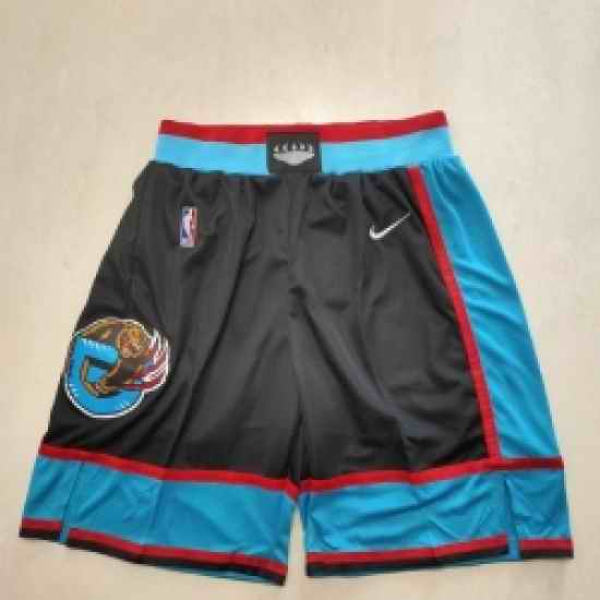 Men Memphis Grizzlies Black New Shorts