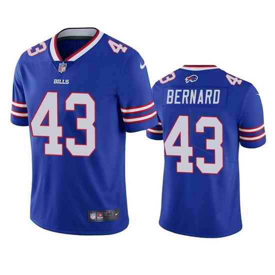 Men Buffalo Bills #43 Terrel Bernard Blue Vapor Untouchable Limited Stitched Jersey->baltimore ravens->NFL Jersey