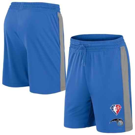 Men Orlando Magic Blue Shorts->nba shorts->NBA Jersey