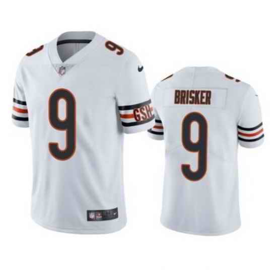 Men's Chicago Bears #9 Jaquan Brisker White Vapor untouchable Limited Stitched Jersey->chicago bears->NFL Jersey