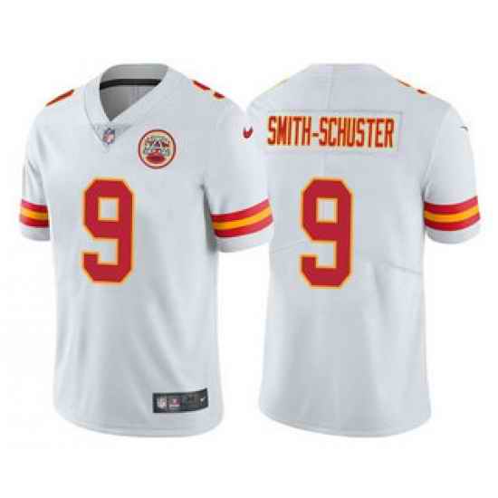 Men's Kansas City Chiefs #9 JuJu Smith-Schuster White 2022 Vapor Untouchable Stitched NFL Nike Limited Jersey->kansas city chiefs->NFL Jersey