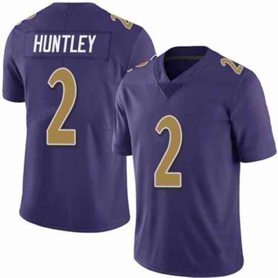 Men Nike Baltimore Ravens #2 Tyler Huntley Purple Legend Rush Limited Jersey->2022 pro bowl->NFL Jersey