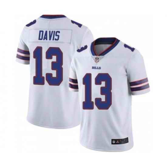 Men's Buffalo Bills #13 Gabriel Davis White Vapor Untouchable Limited Jersey->buffalo bills->NFL Jersey