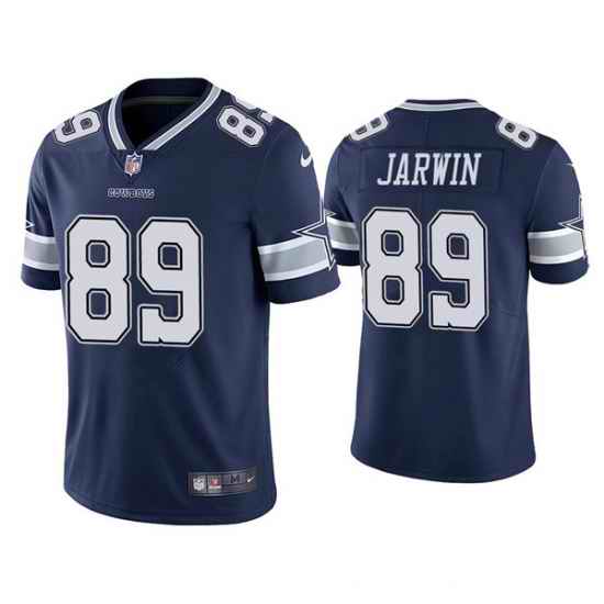 Men Dallas Cowboys #89 Blake Jarwin Navy Vapor Limited Stitched Jersey->dallas cowboys->NFL Jersey