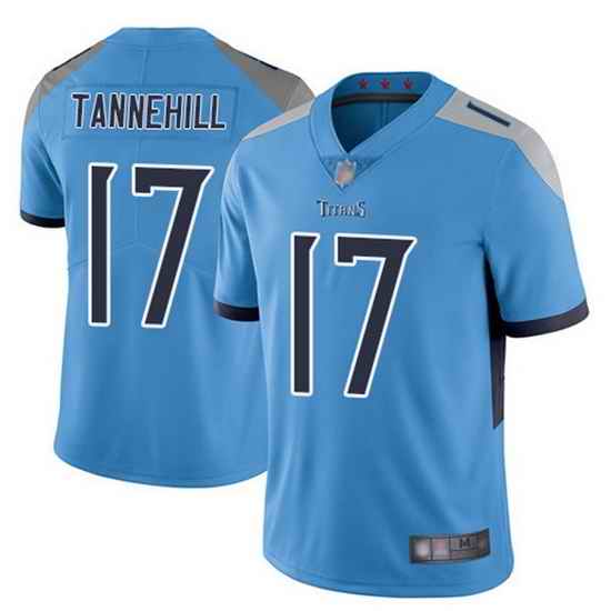 Youth Tennessee Titans #17 Ryan Tannehill Light Blue Vapor Untouchable Limited Stitched Jersey->youth nfl jersey->Youth Jersey
