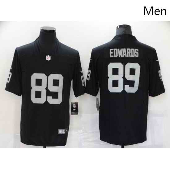 Men's Oakland Raiders #89 Bryan Edwards Black Team Color Vapor Untouchable Limited Jersey->buffalo bills->NFL Jersey