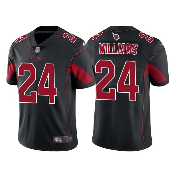 Men's Arizona Cardinals #24 Darrel Williams Black Color Rush Limited Stitched Jersey->arizona cardinals->NFL Jersey