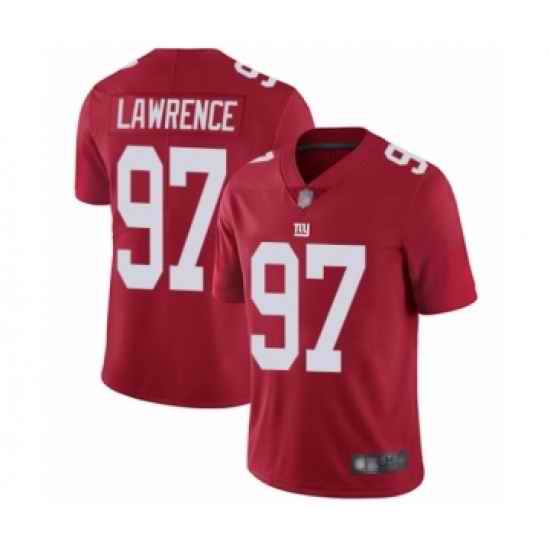 Men New York Giants #97 Dexter Lawrence Red Alternate Vapor Untouchable Limited Player Football Jersey->new york giants->NFL Jersey