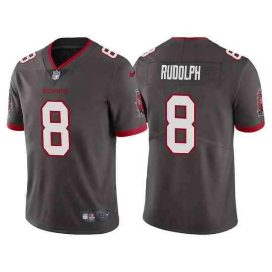 Men Tampa Bay Buccaneers #8 Kyle Rudolph Grey Vapor Untouchable Limited Stitched Jersey->tampa bay buccaneers->NFL Jersey