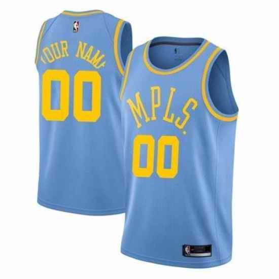 Men Women Youth Toddler Los Angeles Lakers MPLS. Custom Nike NBA Stitched Jersey->customized nba jersey->Custom Jersey