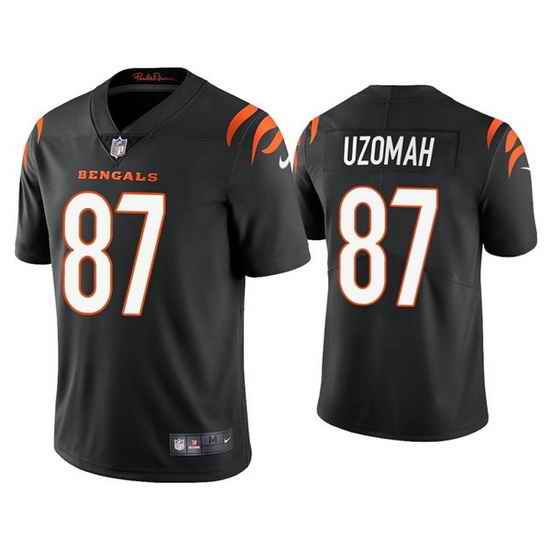 Youth Cincinnati Bengals #87 C J  Uzomah Black Vapor Untouchable Limited Stitched Jersey->youth nfl jersey->Youth Jersey