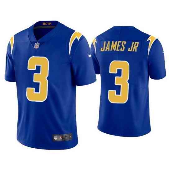 Women Angeles Chargers #3 Derwin James Jr Royal Vapor Untouchable Limited Stitched Jersey->women nfl jersey->Women Jersey