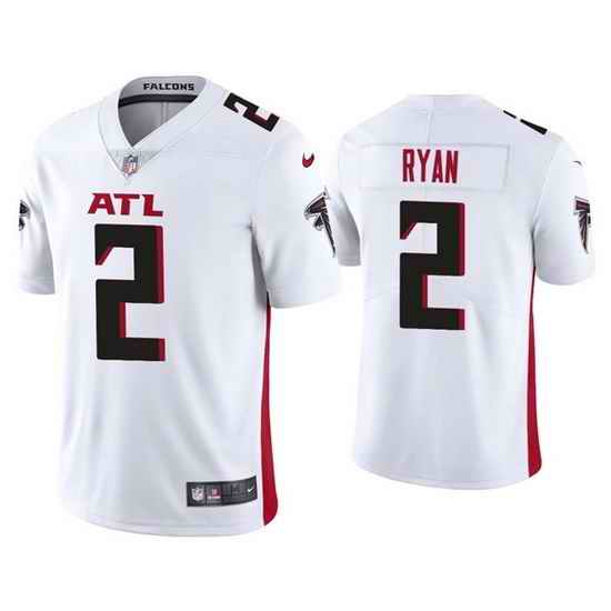 Youth Atlanta Falcons #2 Matt Ryan White Vapor Untouchable Limited Stitched Jersey->youth nfl jersey->Youth Jersey
