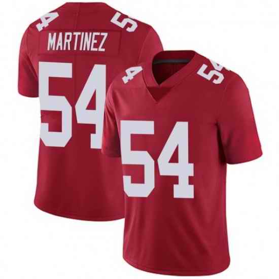 Men Nike New York Giants #54 Blake Martinez Red Vapor Untouchable Limited Jersey->new york giants->NFL Jersey