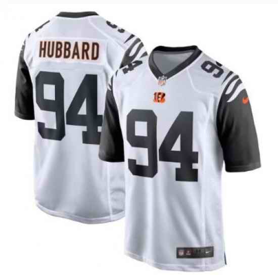Youth Sam Hubbard Cincinnati Bengals #94 Color Rush Vapor Untouchable Limited Jersey->youth nfl jersey->Youth Jersey