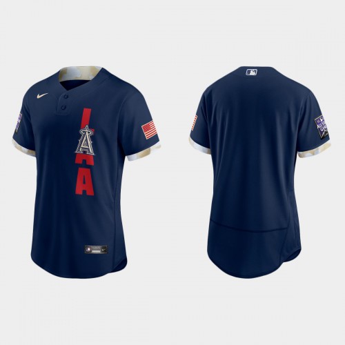 Los Angeles Los Angeles Angels 2021 Mlb All Star Game Authentic Navy Jersey Men’s->los angeles angels->MLB Jersey
