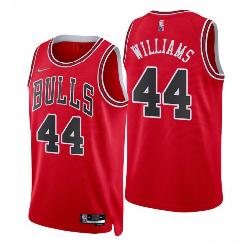 Nike Chicago Bulls #44 Patrick Williams Red Men’s 2021-22 NBA 75th Anniversary Diamond Swingman Jersey – Icon Edition Men’s->chicago bulls->NBA Jersey