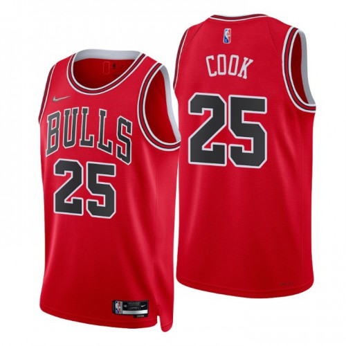 Nike Chicago Bulls #25 Tyler Cook Red Men’s 2021-22 NBA 75th Anniversary Diamond Swingman Jersey – Icon Edition Men’s->chicago bulls->NBA Jersey