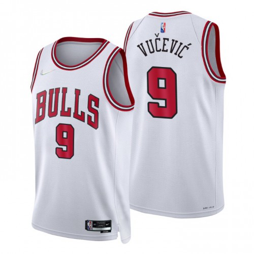 Nike Chicago Bulls #9 Nikola Vucevic White Men’s 2021-22 NBA 75th Anniversary Diamond Swingman Jersey –  Association Edition Men’s->women nba jersey->Women Jersey