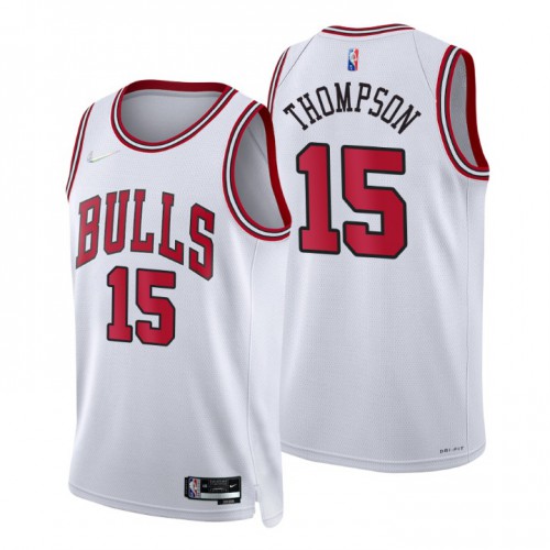 Nike Chicago Bulls #15 Ethan Tthompson White Men’s 2021-22 NBA 75th Anniversary Diamond Swingman Jersey – Association Edition Men’s->chicago bulls->NBA Jersey