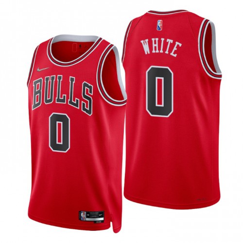 Nike Chicago Bulls #0 Coby White Red Men’s 2021-22 NBA 75th Anniversary Diamond Swingman Jersey – Icon Edition Men’s->brooklyn nets->NBA Jersey