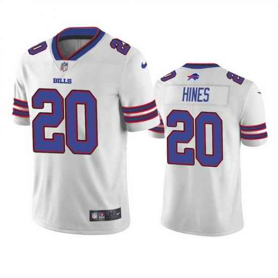 Men Buffalo Bills #20 Nyheim Hines White Vapor Untouchable Limited Stitched Jersey->buffalo bills->NFL Jersey