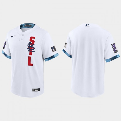 St.Louis St.Louis Cardinals 2021 Mlb All Star Game Fan’s Version White Jersey Men’s->youth nfl jersey->Youth Jersey