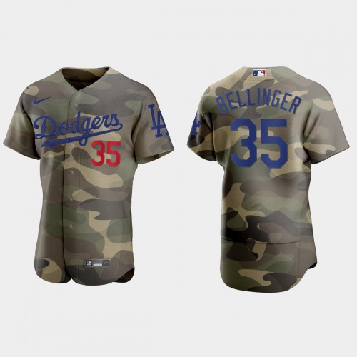 Los Angeles Los Angeles Dodgers #35 Cody Bellinger Men’s Nike 2021 Armed Forces Day Authentic MLB Jersey -Camo Men’s->los angeles dodgers->MLB Jersey