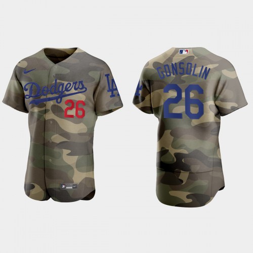 Los Angeles Los Angeles Dodgers #26 Tony Gonsolin Men’s Nike 2021 Armed Forces Day Authentic MLB Jersey -Camo Men’s->los angeles dodgers->MLB Jersey