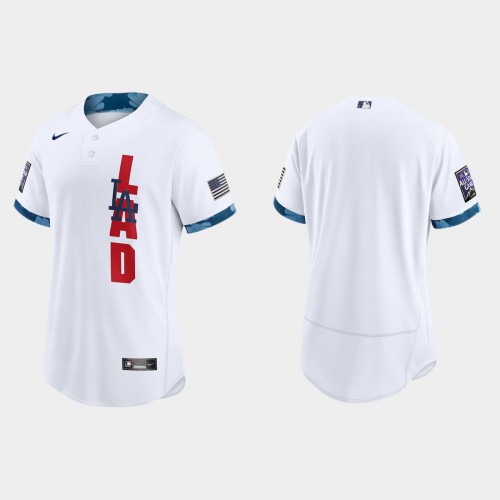 Los Angeles Los Angeles Dodgers 2021 Mlb All Star Game Authentic White Jersey Men’s->los angeles dodgers->MLB Jersey