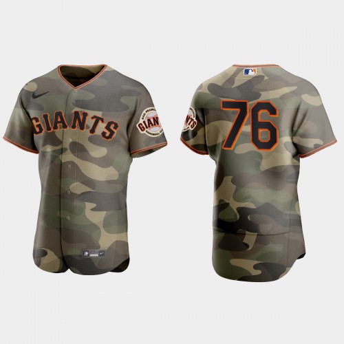 San Francisco San Francisco Giants #76 Jarlin Garcia Men’s Nike 2021 Armed Forces Day Authentic MLB Jersey -Camo Men’s->san francisco giants->MLB Jersey