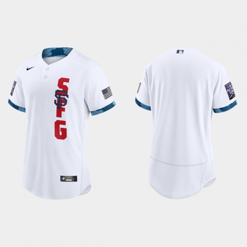 San Francisco San Francisco Giants 2021 Mlb All Star Game Authentic White Jersey Men’s->youth mlb jersey->Youth Jersey