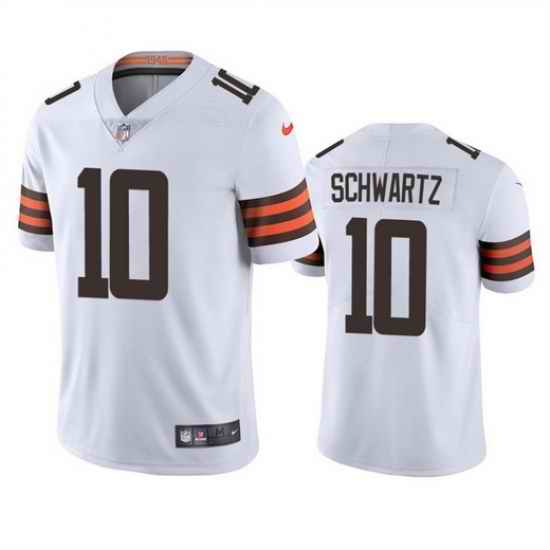 Men Cleveland Browns #10 Anthony Schwartz White Vapor Untouchable Limited Stitched Jersey->cleveland browns->NFL Jersey