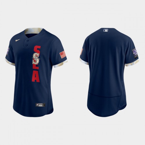 Seattle Seattle Mariners 2021 Mlb All Star Game Authentic Navy Jersey Men’s->seattle mariners->MLB Jersey